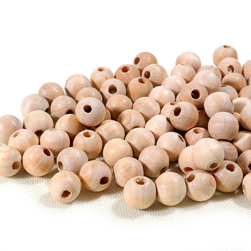 樟脑丸衣柜防霉防潮天然防虫香樟木球家用除异味1.8cm打孔樟木珠|undefined