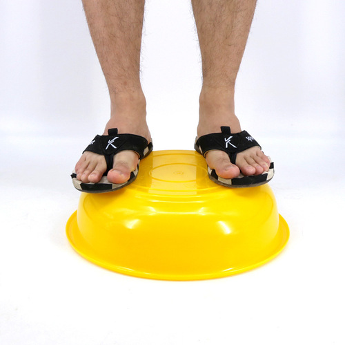 Manufacturer wholesale yellow washbasin military training housekeeping washbasin plastic yellow washbasin washing student military training washbasin