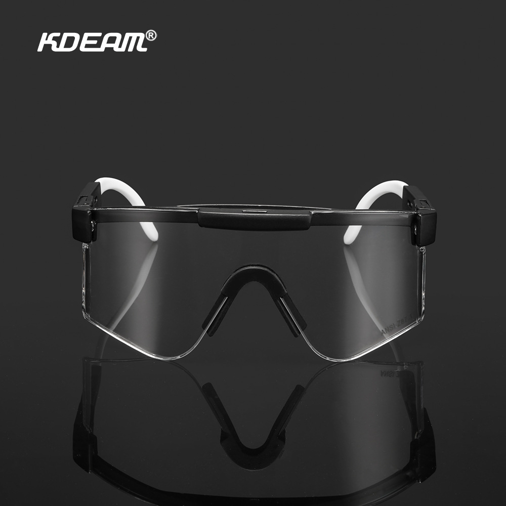 Gafas de una pieza de PC engrosadas sin marcas, gafas antivaho HD transparentes, gafas deportivas para exteriores de alta gama TR 495_voghion.com