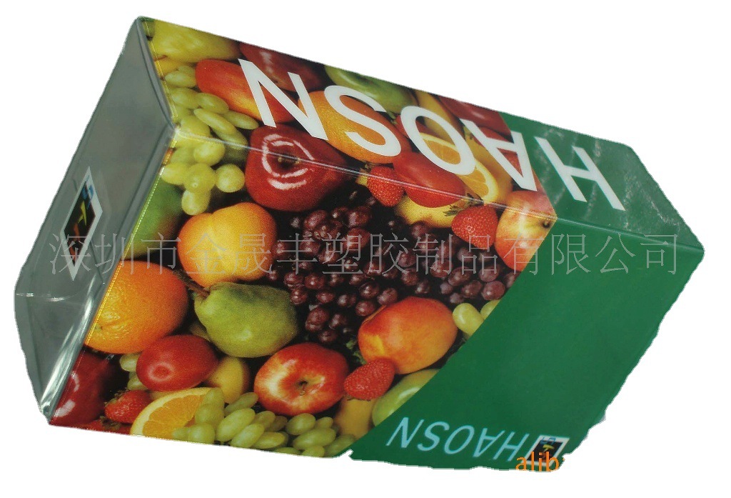 供应塑料糖果包装盒，PET柔软线折盒，食品包装