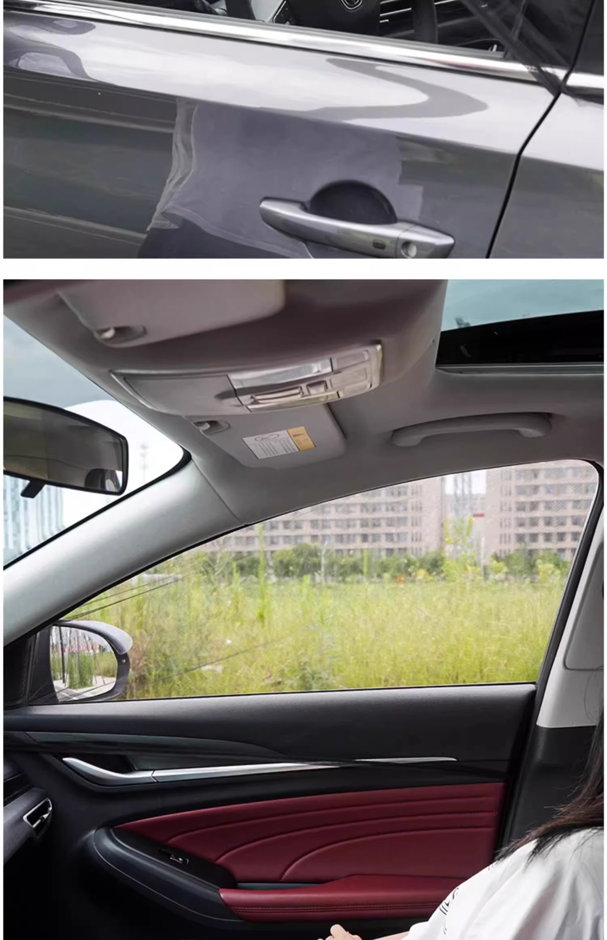 Car anti-mosquito screen window curtain car mosquito net car sunscreen privacy sunshade