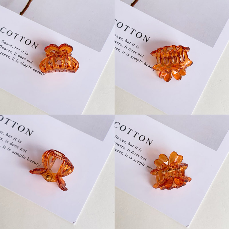 2. 5cm nuevo pequeño clip de Bangs clip elegante clip de pelo hembra neto rojo clip superior roto horquilla clip de tiburón de tamaño pequeño