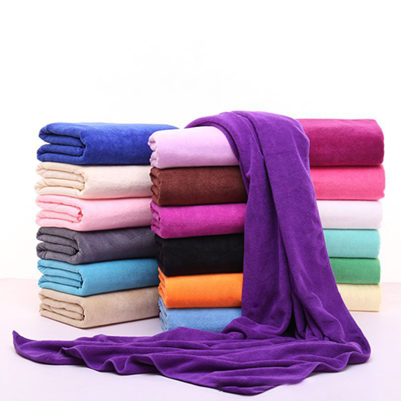 Beauty salon bed towel soft thick large towel massage physiotherapy sheets nylon large bath towel wholesale logo