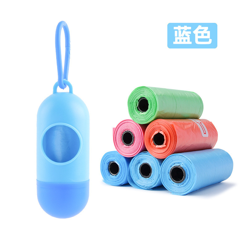 Exclusividad transfronteriza para picadores para perros, suministros portátiles de limpieza para mascotas, bolsas de basura, dispensadores de cápsulas al por mayor