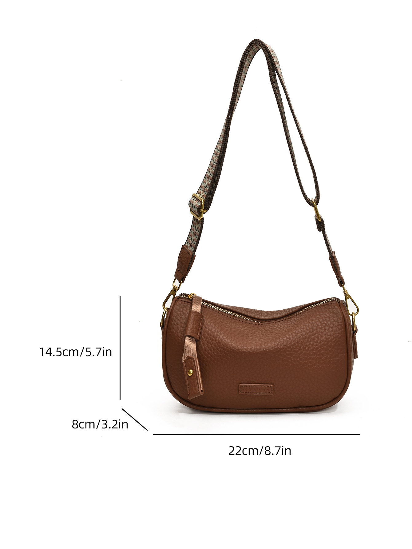 Nuevo bolso popular transfronterizo nuevo bolso de almohada retro de moda para mujer bolso de mensajero de un solo hombro simple de alta gama de todos los partidos