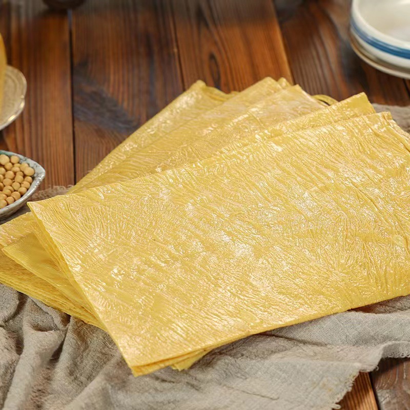 Yunnan Specialty Handmade Soybean Skin, Tofu Skin, Dried Tofu Skin, Soy Product Hot Pot, Fried and Cold Tossed Wholesale, Cloud Silk