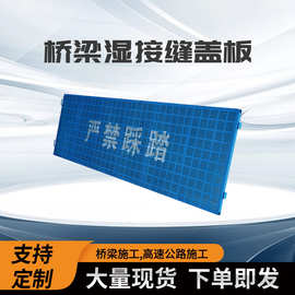 现货批发湿接缝沟盖板桥梁伸缩拼接圆孔脚踏板防坠冲孔安全防护网