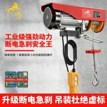 微型电动葫芦220V家用小型吊机卷扬绞盘升降起重机提升机吊车