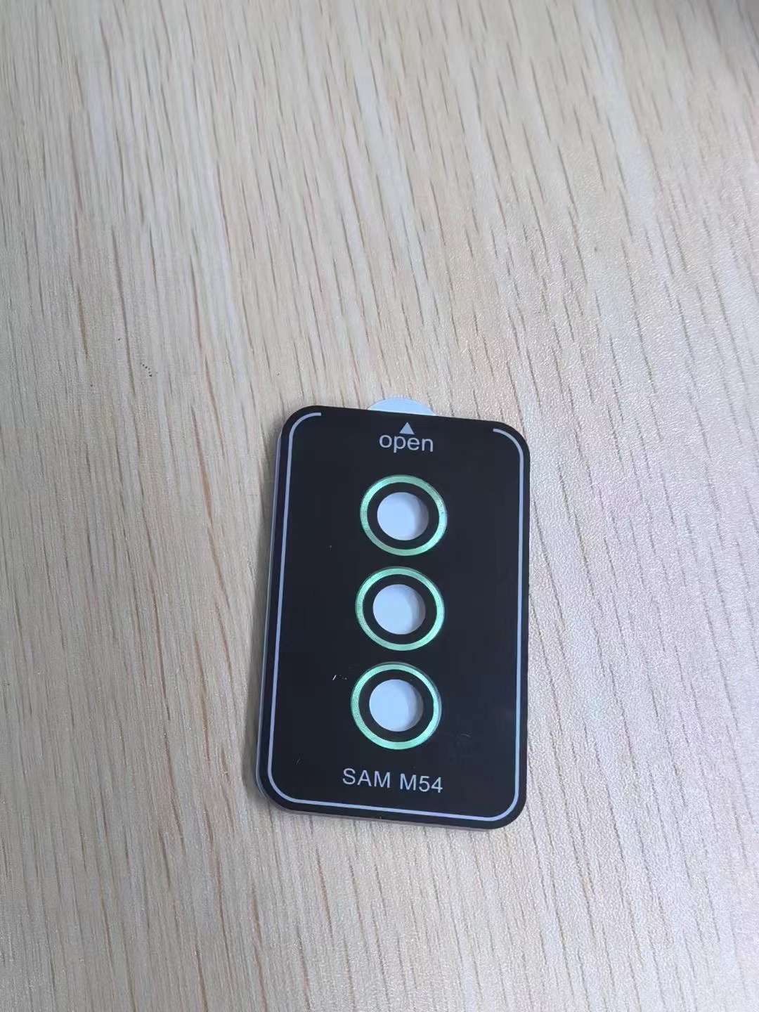 Aplicable a Samsung Galaxy M54 película de lente de teléfono celular cámara metal ojo de halcón con segundo adhesivo magia película protectora HD