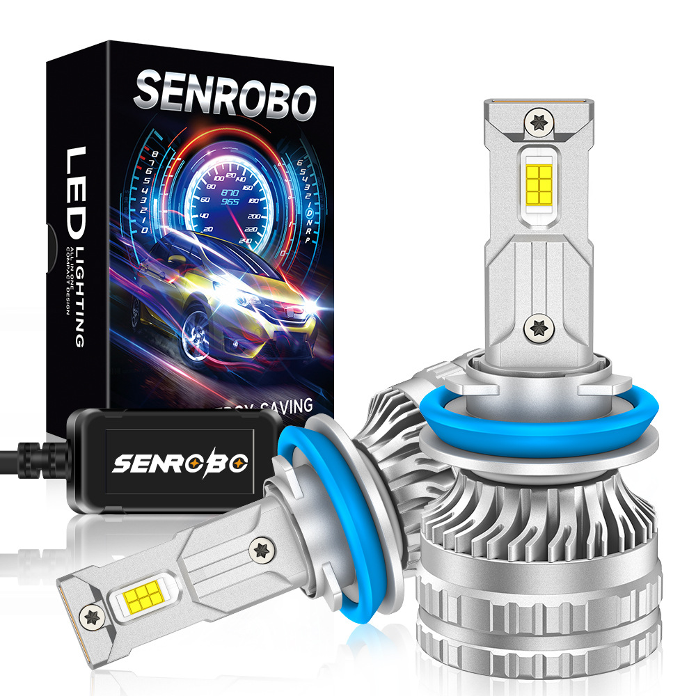 Ventas transfronterizas en caliente led faro de automóvil H1 H7 ultra brillante concentrador de luz H4 lejos y cerca en un faro de automóvil reforma de lámpara
