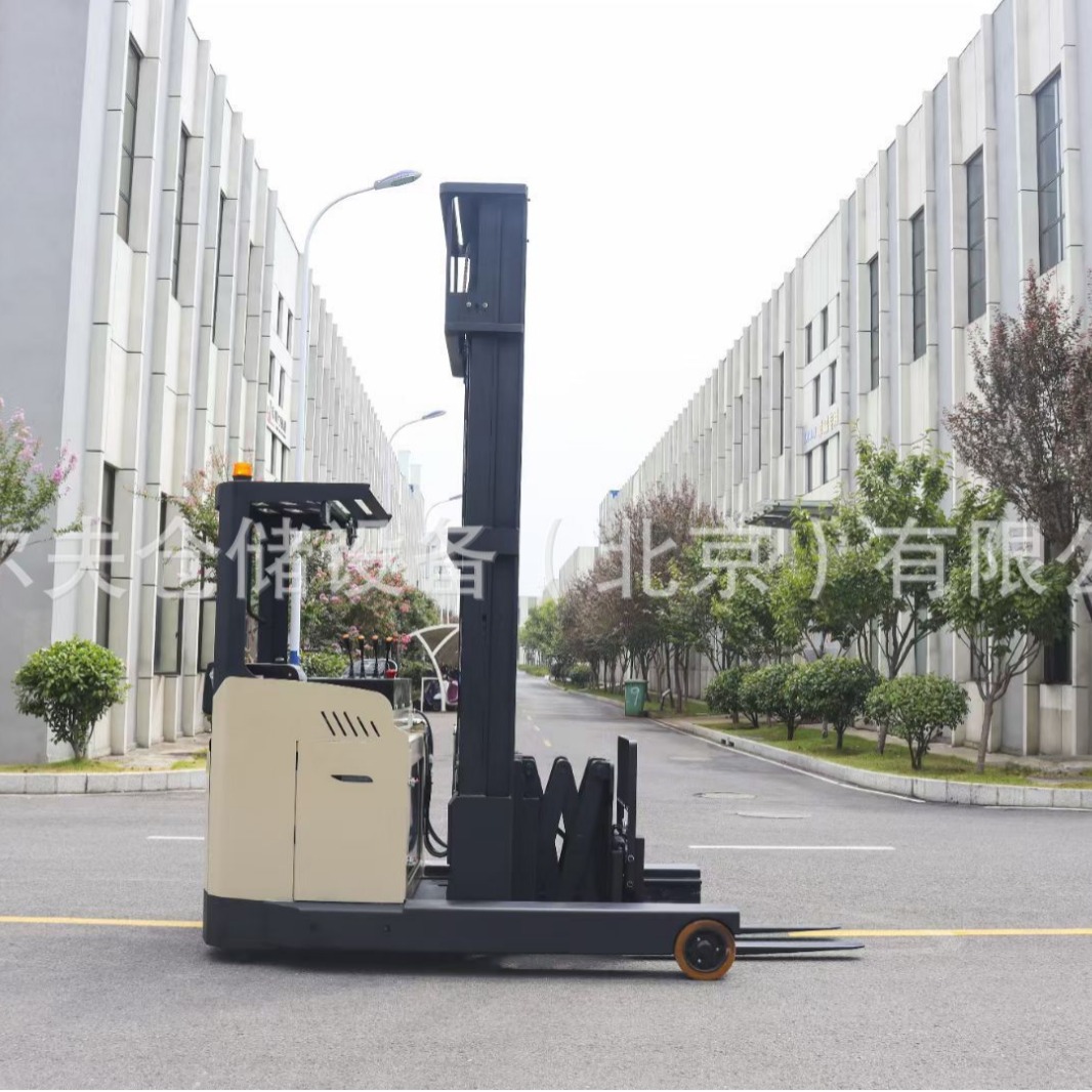 前移式电动叉车高位货架双伸位堆垛机蓄电池堆高车电瓶托盘北京