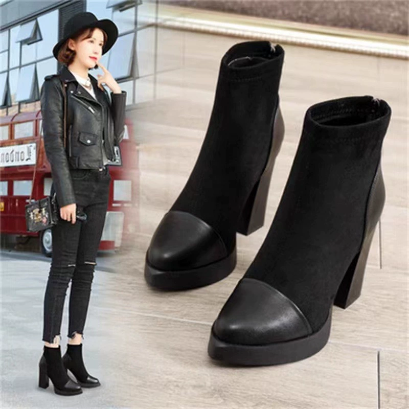 Martens, demi-season elastic low boots