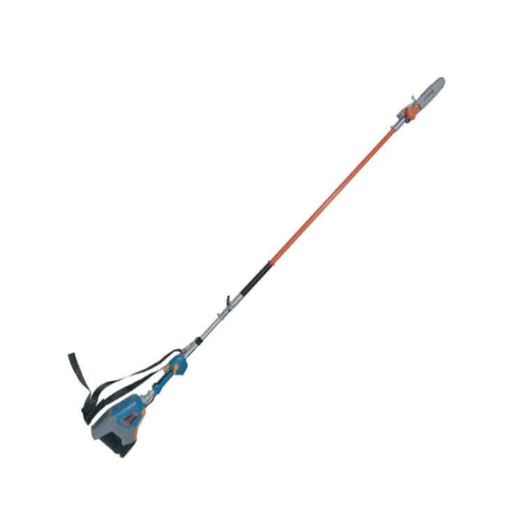 10寸链条电动高枝锯JYDG-1园林修剪锯操作杆长1.5m