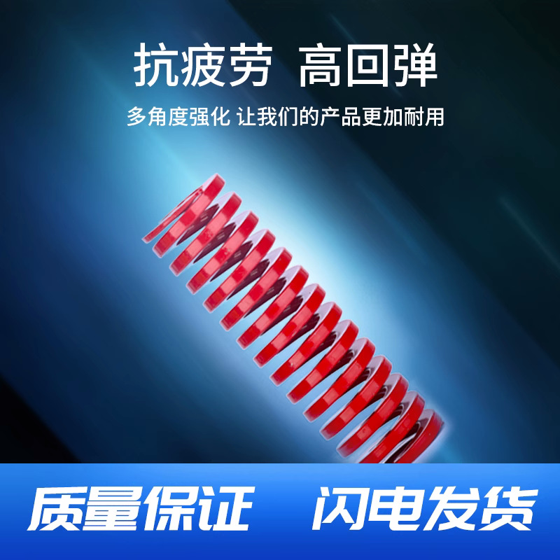 非标专拍 米思米扁线圆线日标美标德标iso10243耐高温矩形弹簧TF