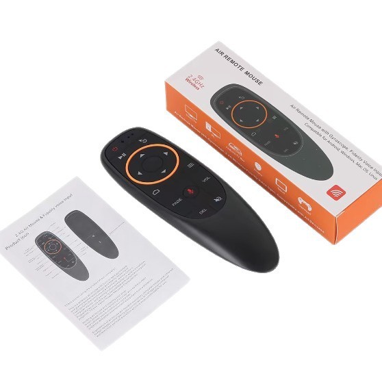 G10s Pro 音声エアマウス 2.4G ワイヤレス Bluetooth 赤外線バックライト付きユニバーサルリモコン|undefined