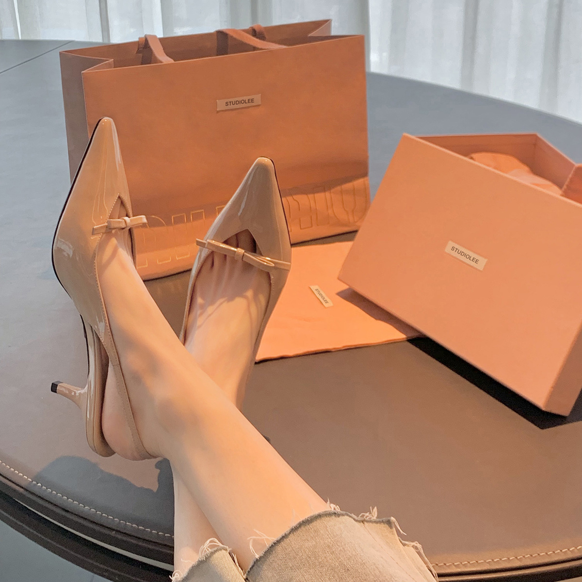 Summer elegant high heels
