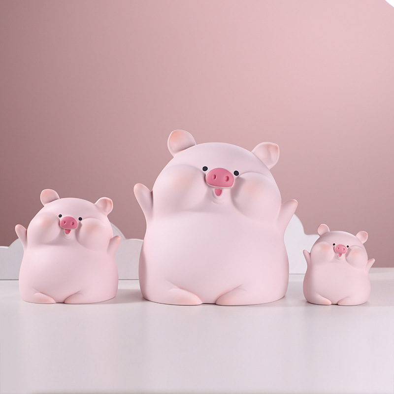 Piggy Bank Large Piggy Bank Desktop Living Room Home Decoration Small Ornaments Children's Birthday Gift Resin Crafts Piggy Bank Large Piggy Bank Desktop Living Room Home Decoration Small Ornaments Children's Birthday Gift Resin Crafts