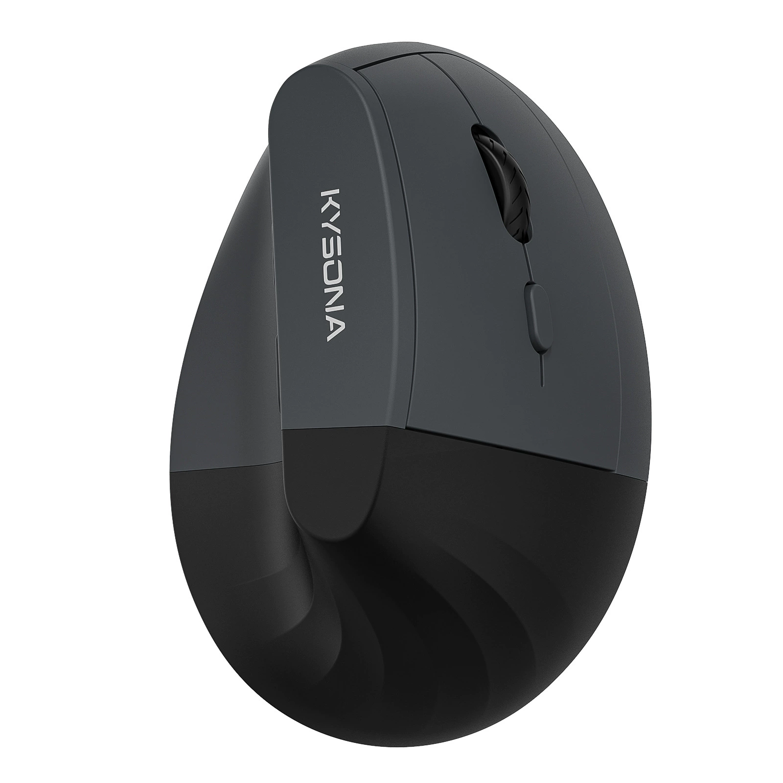 Эргономичная вертикальная беспроводная мышь вертикальная Bluetooth мышь бесшумная офисная перезаряжаемая KYSONAEM18GC