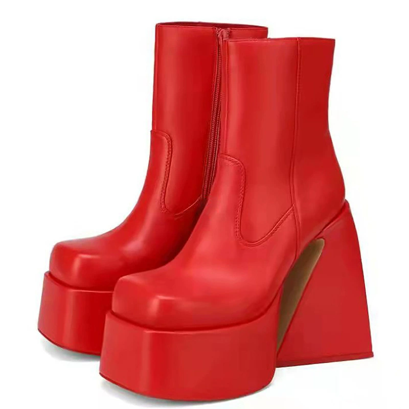 (Cross-border trading), low boots platform, European style, plus size