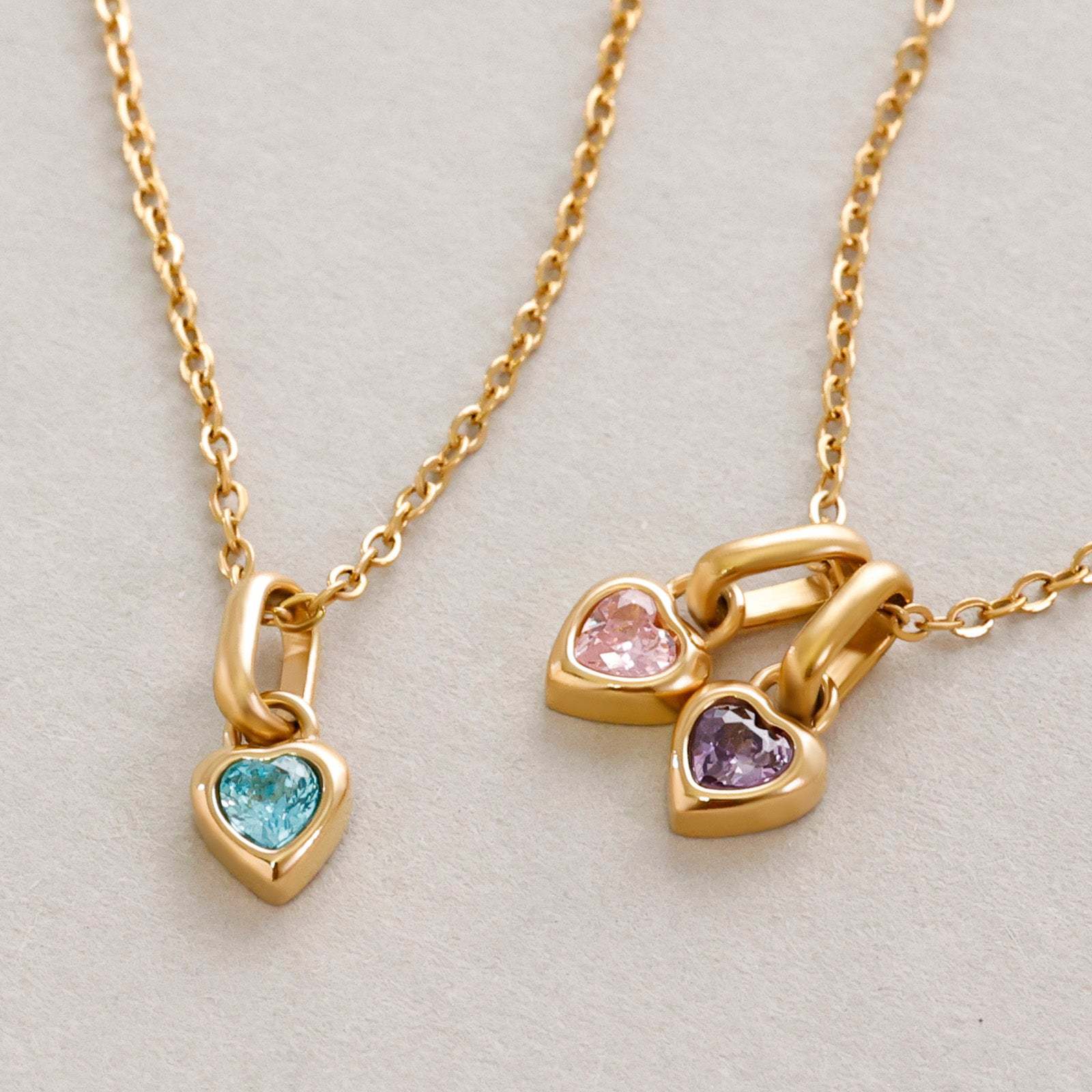 7g Weight 0.03µm Gold Plating Thickness PVD Coated Gold Plating Process Pendant Jewelry Making Type 18K Real Gold Plated Plating Material Zircon Inlay Material 1 Piece Quantity 304 Stainless Steel Material Heart Shape Pattern Classic Style Style Heart Craft 1 Piece 304 Stainless Steel Heart Shape Polished Pendant Charms 无