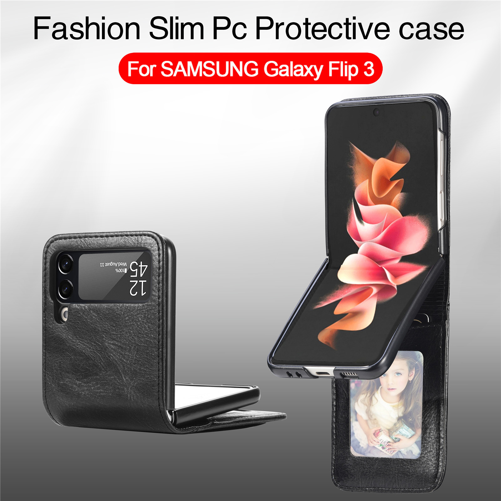 Phone Wallet Case for Samsung Galaxy Z Flip3