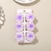 Purple set, cards, 6 pieces, gradient