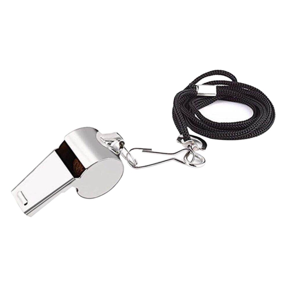 Plastic Whistle Spot Wholesale Medium Color with Rope Outdoor Referee Fan Cheering Sports