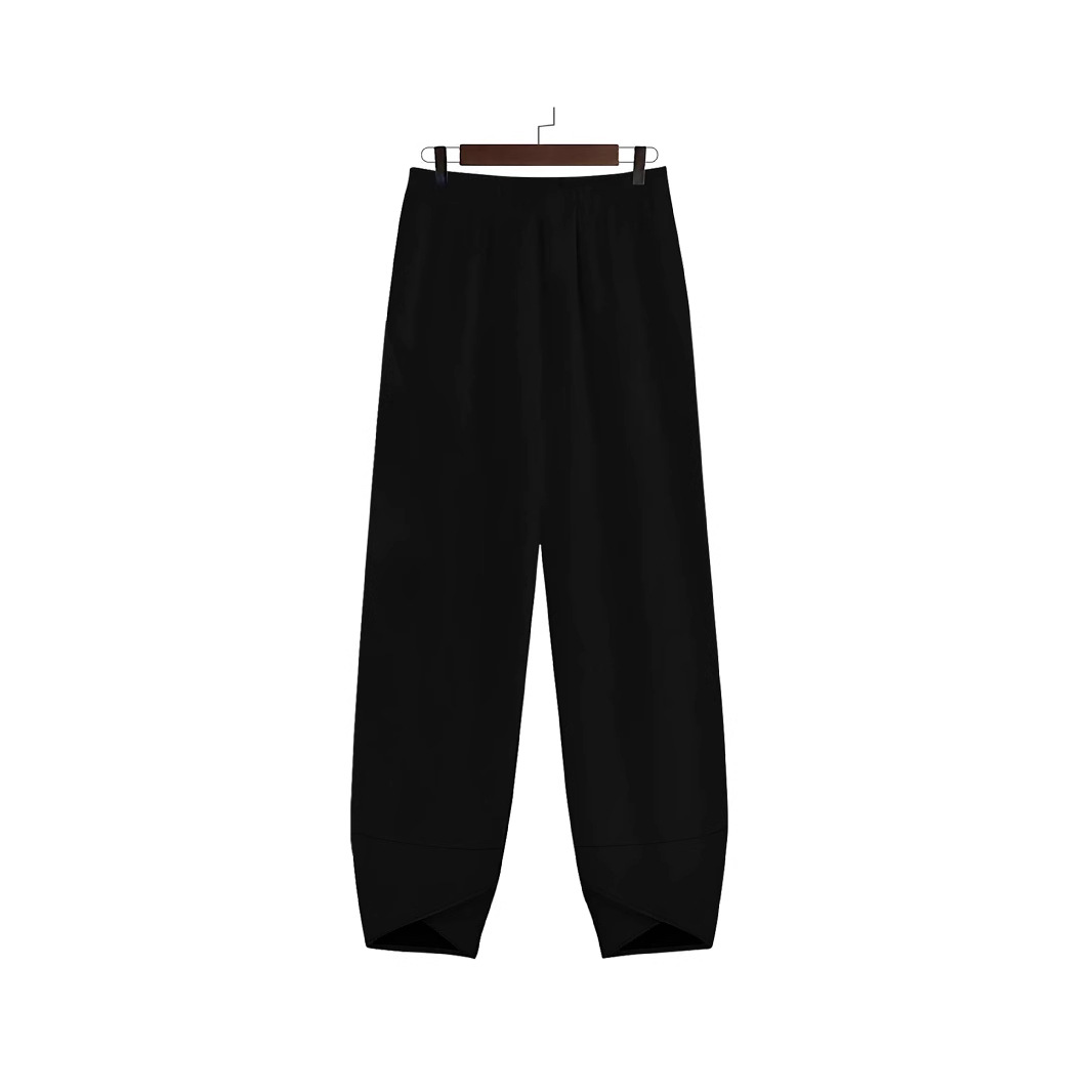 GraceChic GraceChic GraceChic Europäische und amerikanische grenzüberschreitende, heiß begehrte Plus-Size-Damen-Freizeitkleidung mit geometrischem Print, Kurzarm + einfarbige Hose_voghion.com