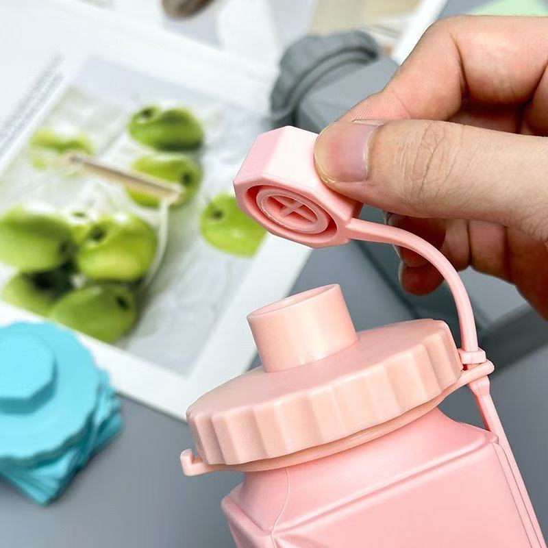Bottle Outdoor Travel Cycling Portable Telescopic Large Capacity Folding Silicone Water Cup_voghion.com