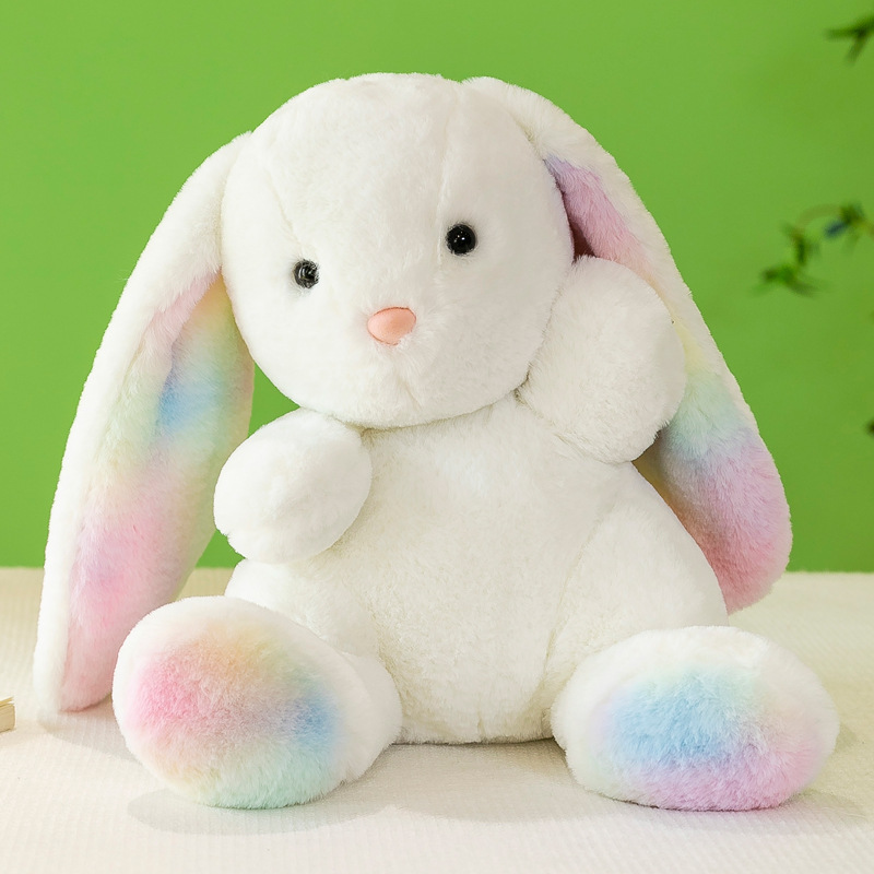 Oreja Rosa conejo arco iris