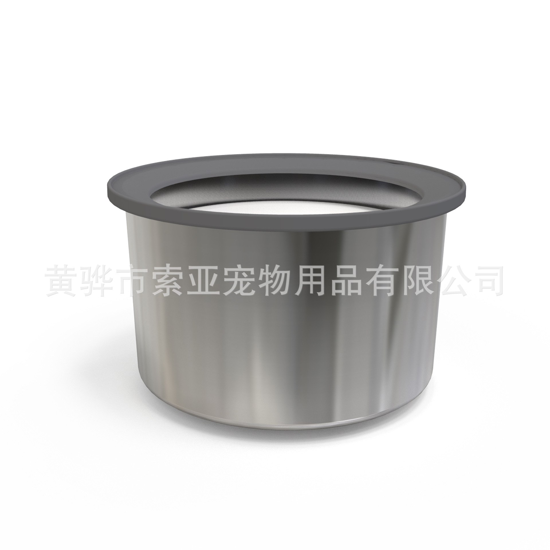 Tazón de agua flotante para mascotas, boca no húmeda, dispensador de agua suspendido, dispensador de agua de acero inoxidable de gran capacidad para perros y gatos a prueba de salpicaduras y volcado