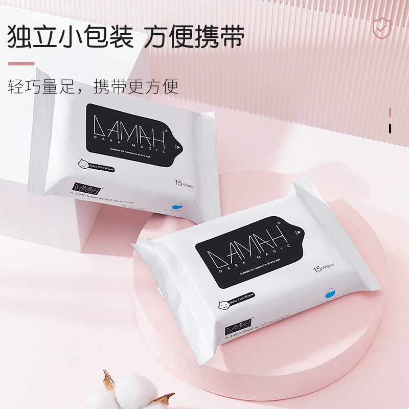 Общая генерация может авторизовать черную магию DAMAH сухой и влажный disposed facial washing tissue толстый очищающий нетканый смягчённый шарф