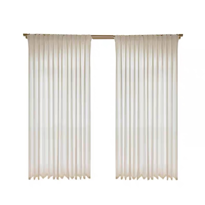 El hilo de la corona es transparente y no transparente. Espesar la pantalla de la ventana beige blanca de ensueño.