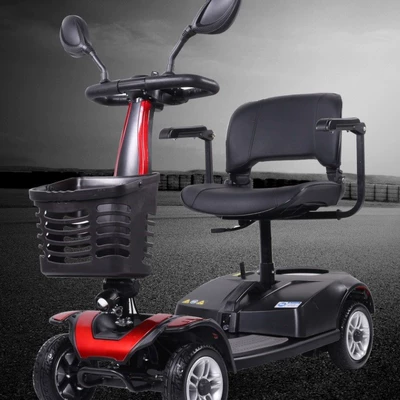 Qatlanan elektrik velosipedlər — Four-wheel electric scooter for the elderly