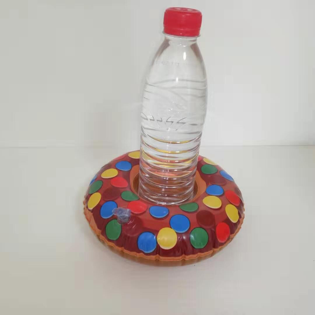 Portavasos inflable unicornio Piña Sandía de coco pato Cisne Portavasos flotante portavasos suministros de agua