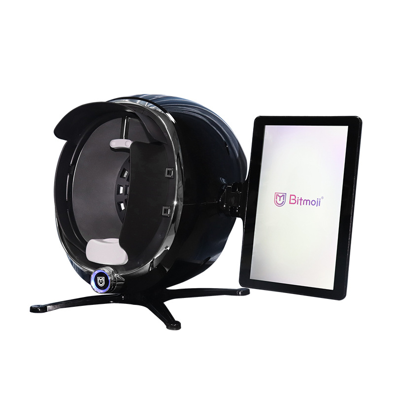 外贸版八光谱皮肤检测仪美容院用新款智能魔镜面部CT检测仪器