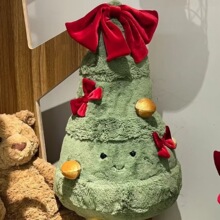 JC圣诞树毛绒玩偶摆件可爱装饰花环圣诞礼物送女朋友新款