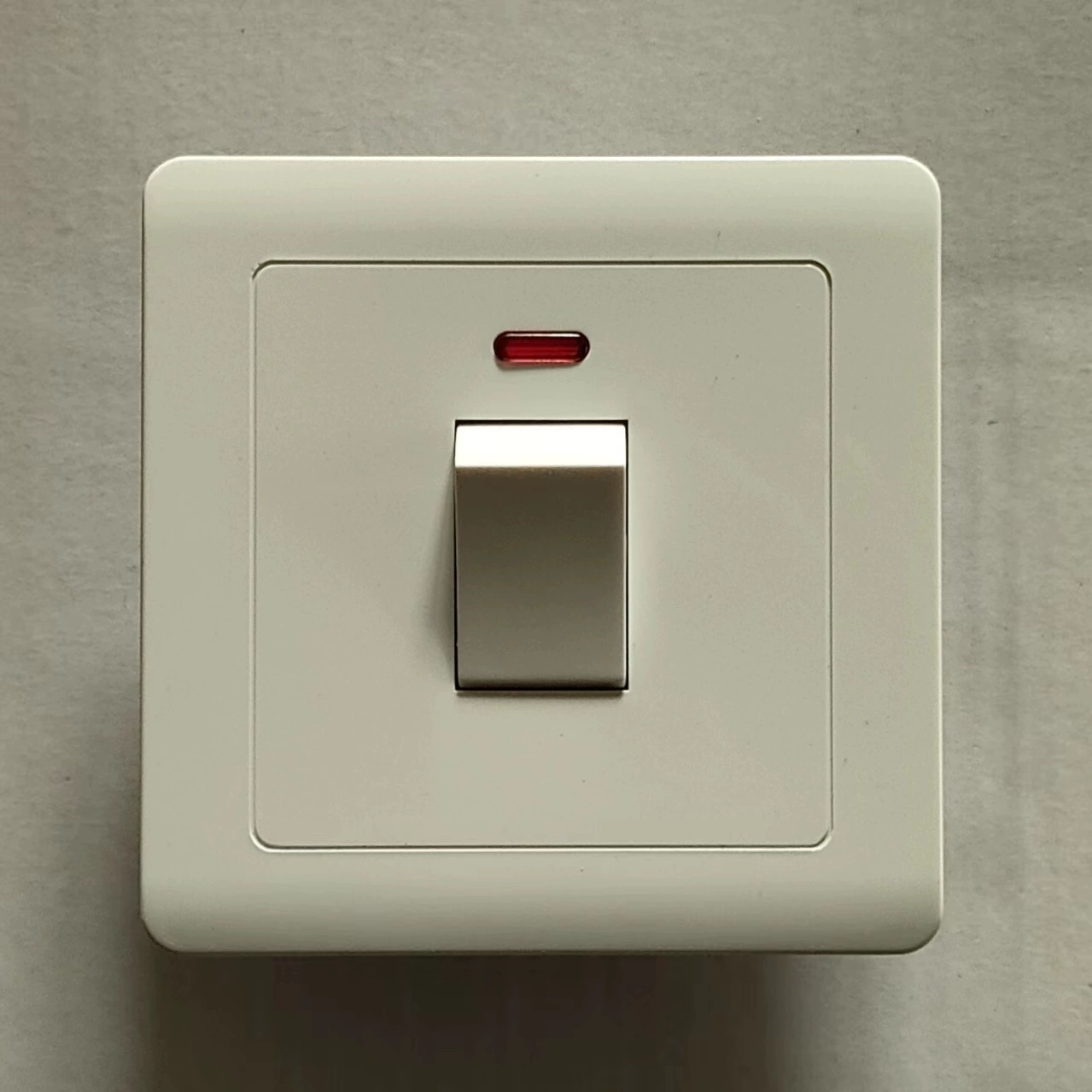 Luoge Wall Ultra-Thin Switch Panel - Lightweight, Multi-Config Electrical Socket Box with Light