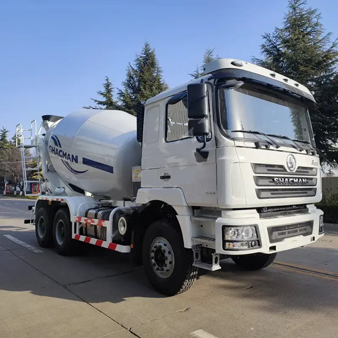工厂直供出口陕汽SHACMAN10方12方混凝土搅拌车10轮混凝土搅拌车