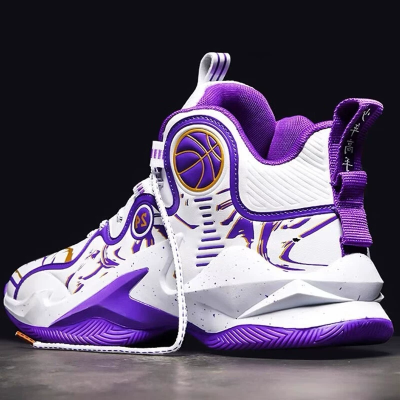 Баскетбольная обувь мужская Нескользящая износостойкая профессиональная практичная обувь для учащихся начальной школы Мужские старшие классы младших классов средней школы практичный Молодежный бег