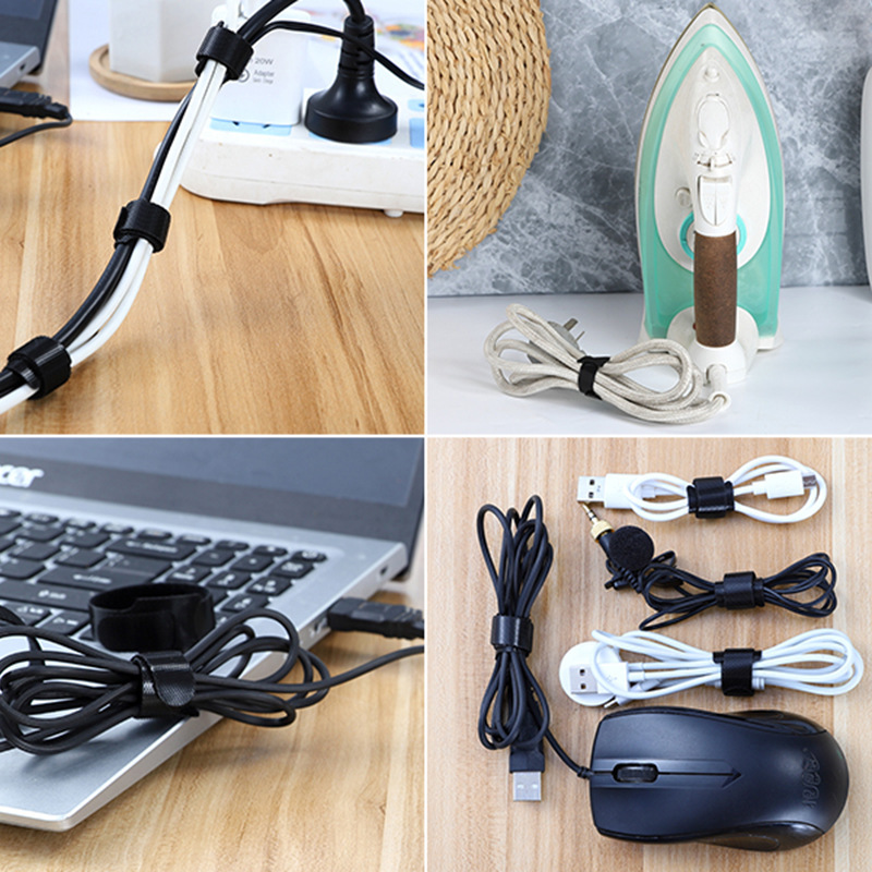 T型バックツーバックケーブルタイ、ヘッドフォンデータケーブル、ベルクロケーブルタイ、電源コード収納ケーブルタイ、ワイヤーハーネス|undefined