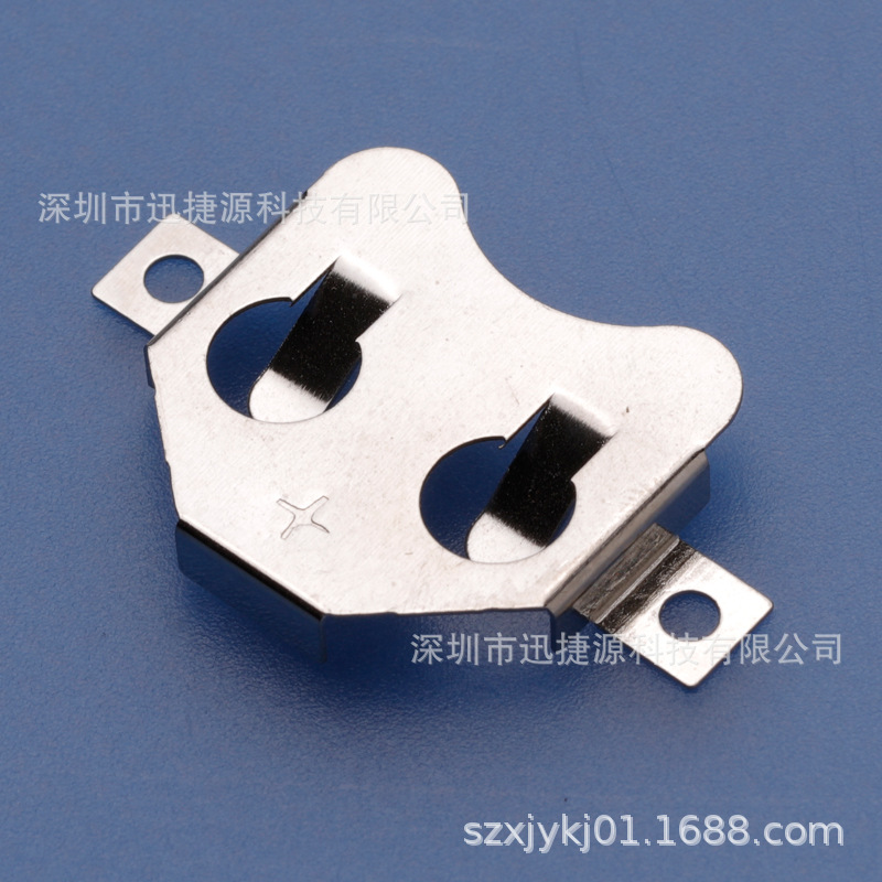 CR1225电池弹片 电池座 1220鞋灯电池夹