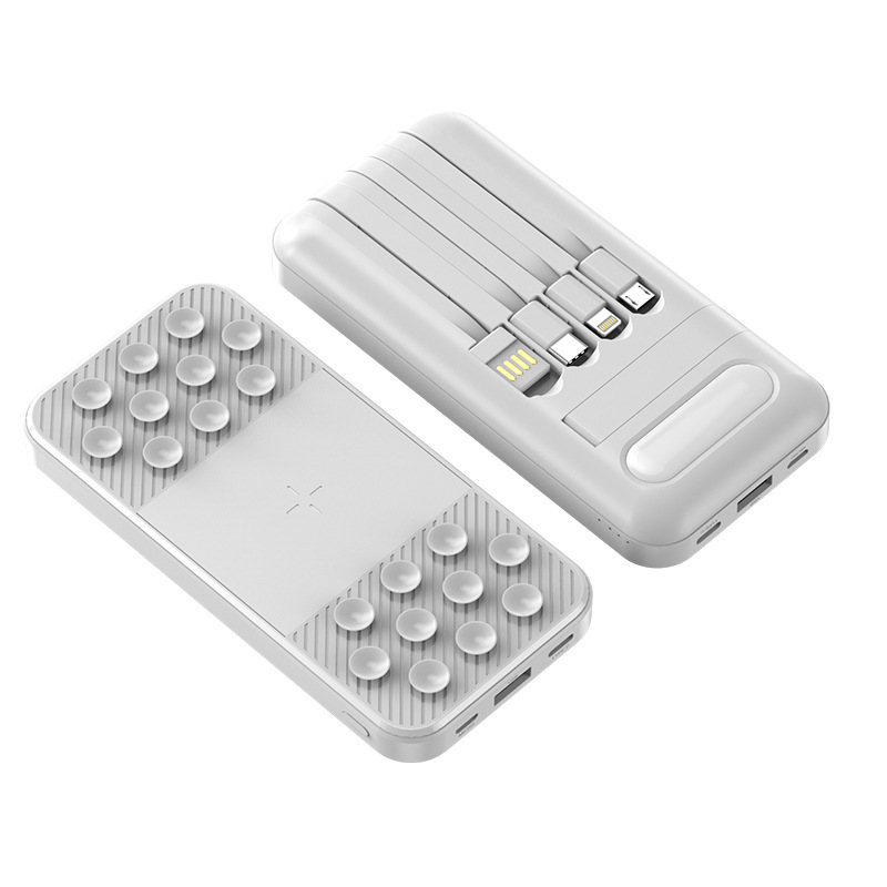 Lámpara LED al aire libre tipo ventosa cargador portátil de carga rápida de gran capacidad 2w miliamperios con cable propio correa de alimentación móvil