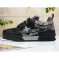 Black with Rhinestones