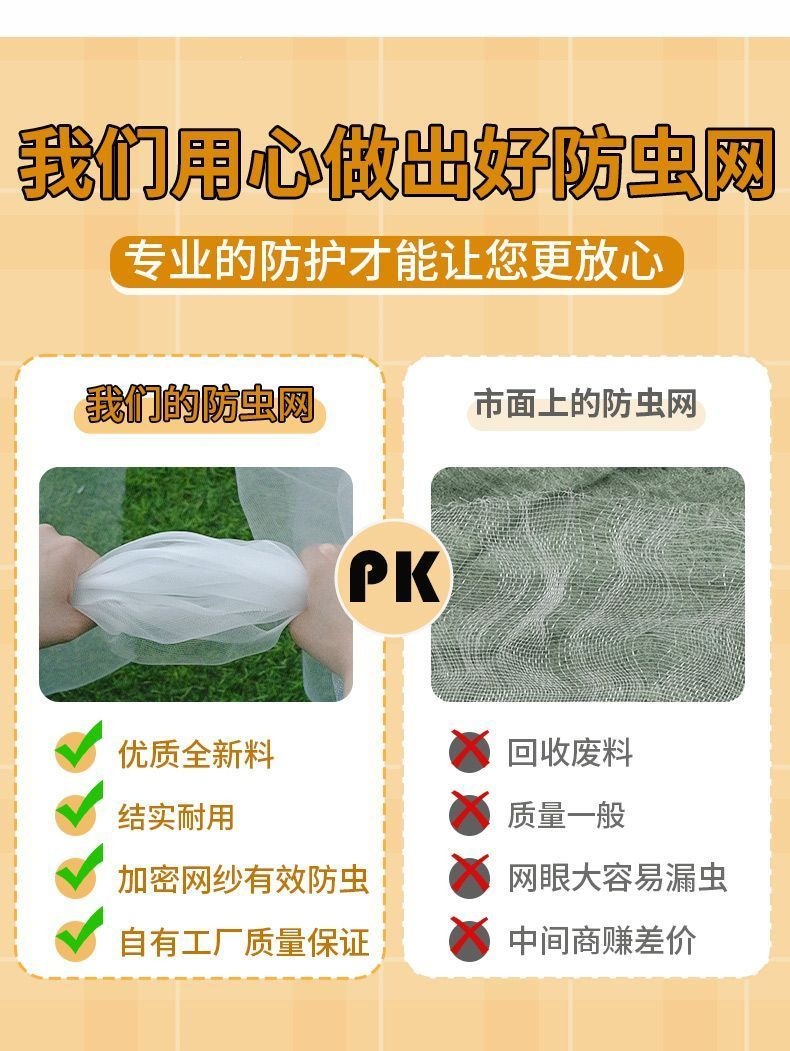 Fruit tree bird-proof net cover, fruit tree lotus pod bird-proof and insect-proof net cover, suitable for Jiabao, loquat, cherry, blueberry orchards and potted plants