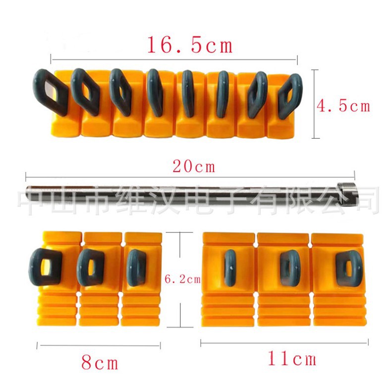 Depresión del coche accesorios de reparación herramienta nuevo amarillo tira fila pit Dent libre combinación chapa Junta