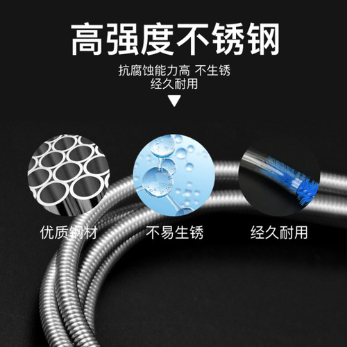 Fish tank water pipe cleaning brush filter bucket inlet and outlet water pipe cleaning brush stainless steel water pipe spring brush glass water pipe brush