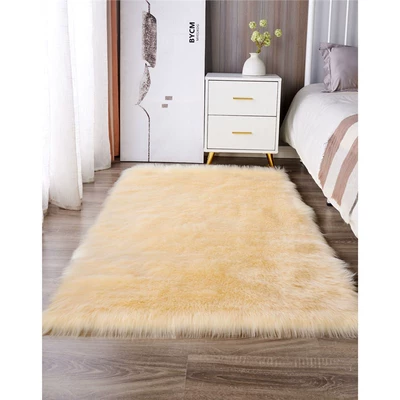 Living Room Coffee Table Mat, Car Carpet - warm-rice-customized