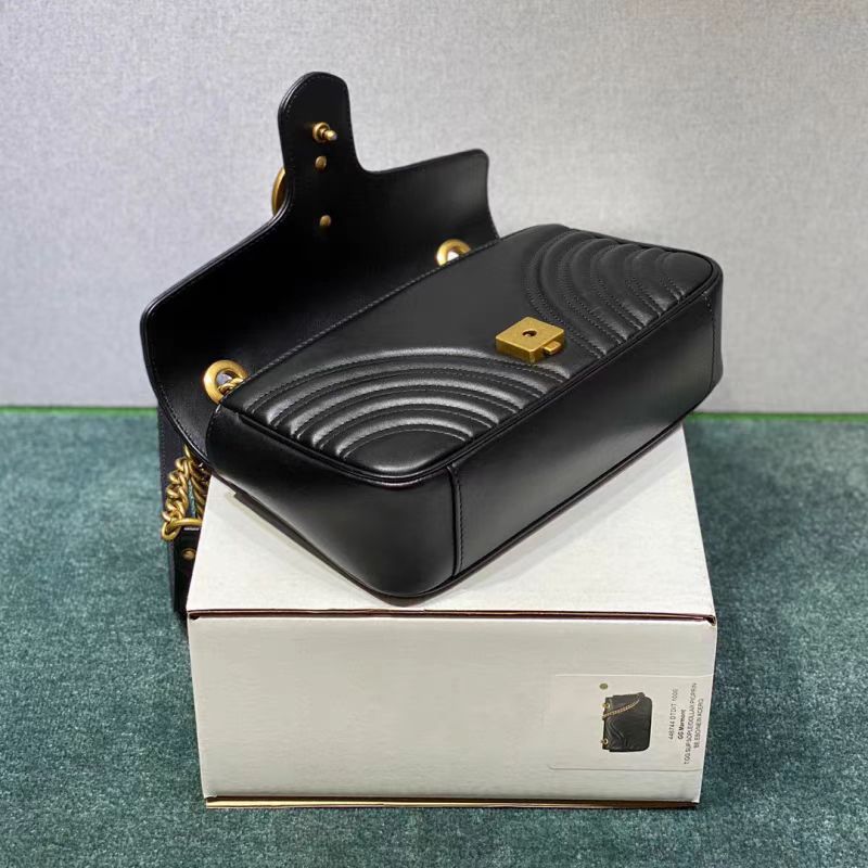 新しいダブル G バッグ高品質マーモントチェーンショルダークロスボディレディースバッグ多用途本革ディアンヌラブバッグ|undefined