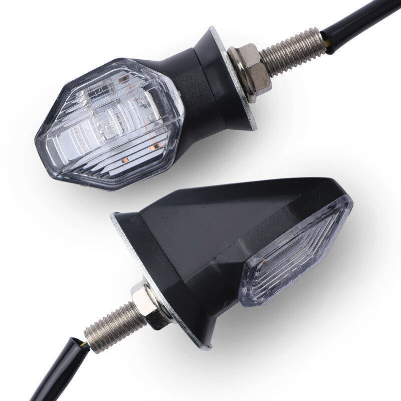 Aplicable a Honda RS150R Wave Alpha universal mini motocicleta LED luz indicadora de señal de giro